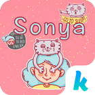 Kika Keyboard Sonya Sticker आइकन