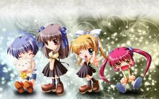 Anime girls carreaux de puzzle capture d'écran 2