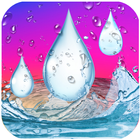 Water Drops Live Wallpaper icône