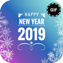 Happy New Year 2019 GIF APK