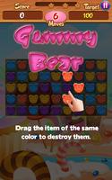 Gummy Bear Crush Match الملصق