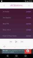 راديو و إذاعات الأردنّ ảnh chụp màn hình 1