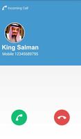 برنامه‌نما Fake Call From King Salman عکس از صفحه