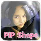 PIP Shape Photo Blur ícone