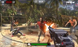 Zombie Hunter Shooting The Zombie Apocalypse 3D ảnh chụp màn hình 3