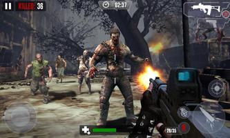Zombie Hunter Shooting The Zombie Apocalypse 3D 스크린샷 2