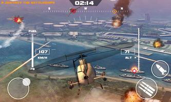 Gunship War Helicopter Shooting 3D 截图 3