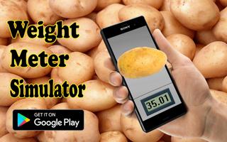 برنامه‌نما Weight Meter Scales Simulator عکس از صفحه