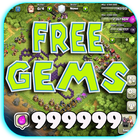 Gems Clash Of Clans CoC : Chest Simulator أيقونة