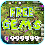 Gems Clash Of Clans CoC : Chest Simulator أيقونة