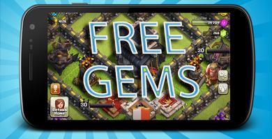 Gems Clash Of Clans CoC : Chest Simulator الملصق