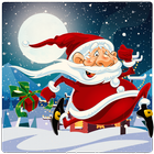 Angry Santa Claus - Running Game icône