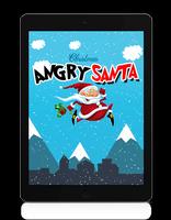 Angry Santa Claus - Running Game الملصق