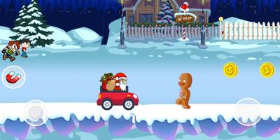 Angry Santa Claus - Running Game syot layar 2