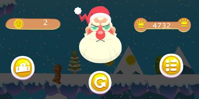 Angry Santa Claus - Running Game syot layar 3
