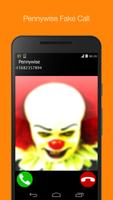 killer Pennywise Clown call poster