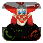 恐怖小丑假电话和短信 图标