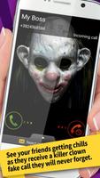Killer Clown Prank Call & SMS capture d'écran 3
