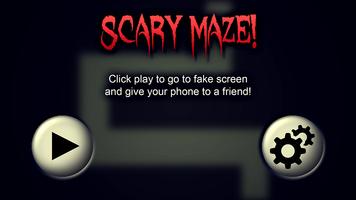 Scary Maze Game Prank Affiche