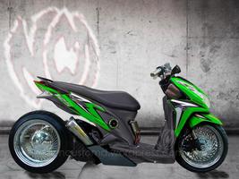 Modifikasi Motor Vario Terbaru 海报