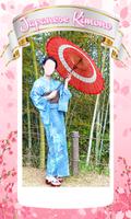 Kimono Fashion Photo Montage plakat