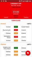 LiveScores Arsenal screenshot 2