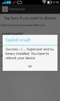 Framaroot Pro capture d'écran 3
