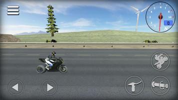 Wheelie Challenge 2D - motorbike wheelie challenge تصوير الشاشة 2