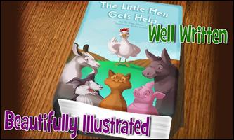 Little Hen - A kids story app پوسٹر