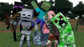 Zombie Monster Skins For MCPE Affiche