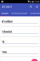 KT-Dict Dictionary الملصق