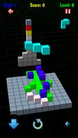 Falling 3D Blocks captura de pantalla 1