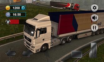 Real Truck Drving Transport Cargo Simulator 3D ảnh chụp màn hình 3