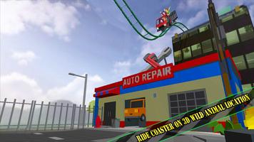 Roller Coaster Adventure Game Free screenshot 1