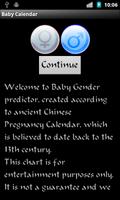 Baby Calendar الملصق