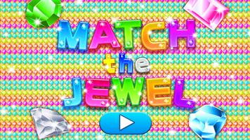 Preschool Kids Match the Jewel الملصق