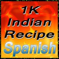 1 k Indian Recipies in Spanish Affiche