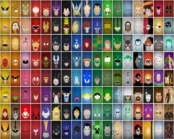 Mask Heroes Marvel poster
