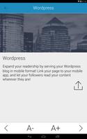 Kinetise WordPress App ảnh chụp màn hình 2