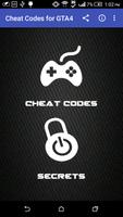 Cheat Codes for GTA4 Affiche