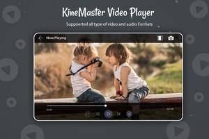 HD KinMaster Video Player Affiche