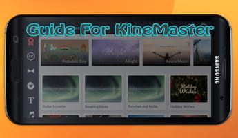 Guide For KineMaster Pro capture d'écran 1