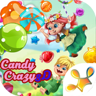 Candy crazy3d ไอคอน