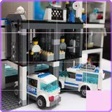 Sliding Puzzle Lego City