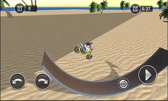 Motocross Beach Jumping Bike S imagem de tela 3