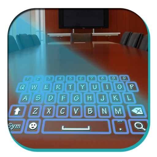 Teclado holograma Glow