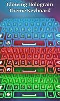 Hologram Glow Keyboard ảnh chụp màn hình 1