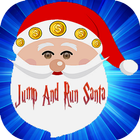 Jump And Run  Santa-icoon