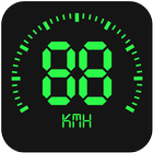 Tachometer km h GPS Geschwindigkeitsmesser km h Zeichen