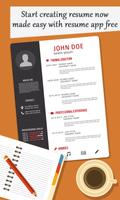 Create Professional Resume & CV poster